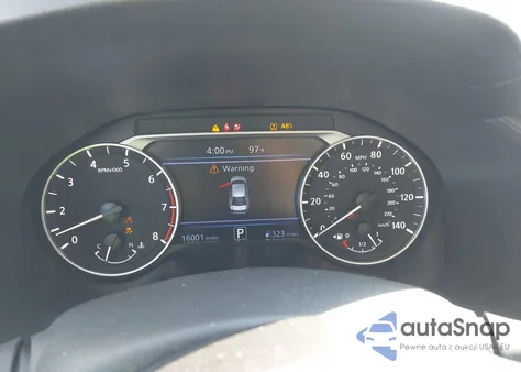 2025 Nissan Altima Sv Fwd из США, поврежденный, VIN 1N4BL4DVXSN370574